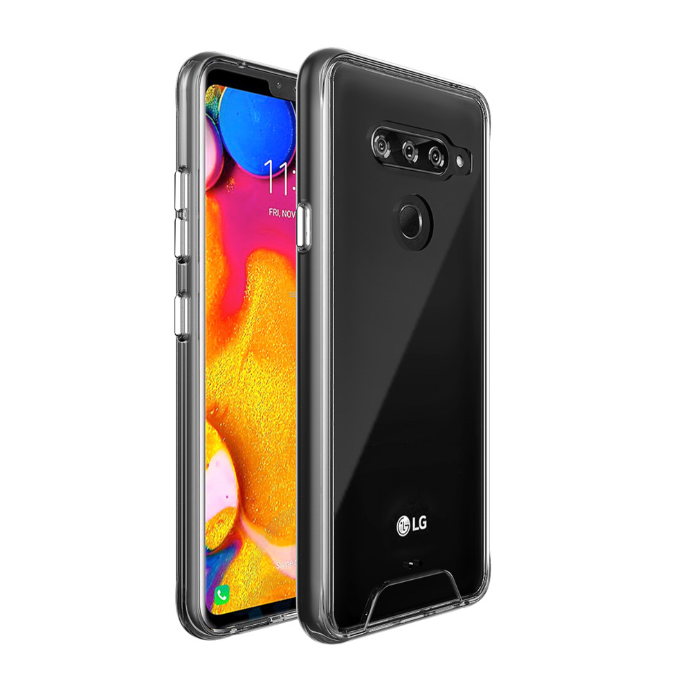 Case For LG V30 V40 V50 ThinQ 5G V50S V30S Q60 ThinQ 5G V60 ThinQ 5G Clear Phone Case Silicone Soft Back Cover Case Anti-knock