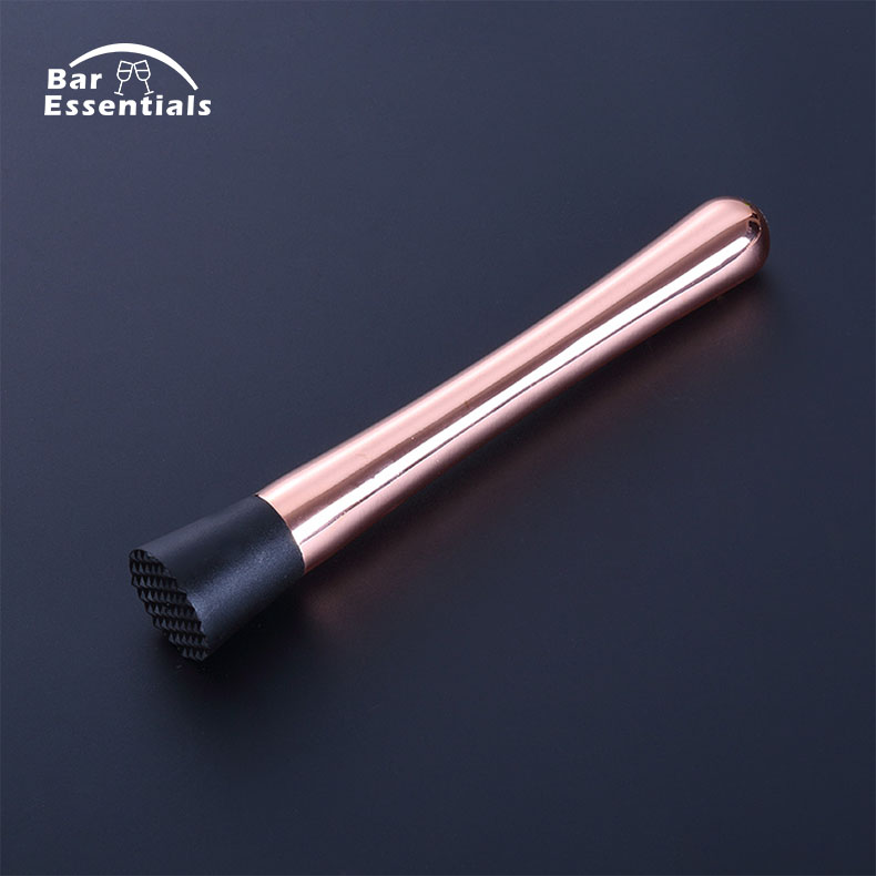 Machacador de metal de limón de acero inoxidable, herramientas para agitar, herramientas de cóctel,: Copper