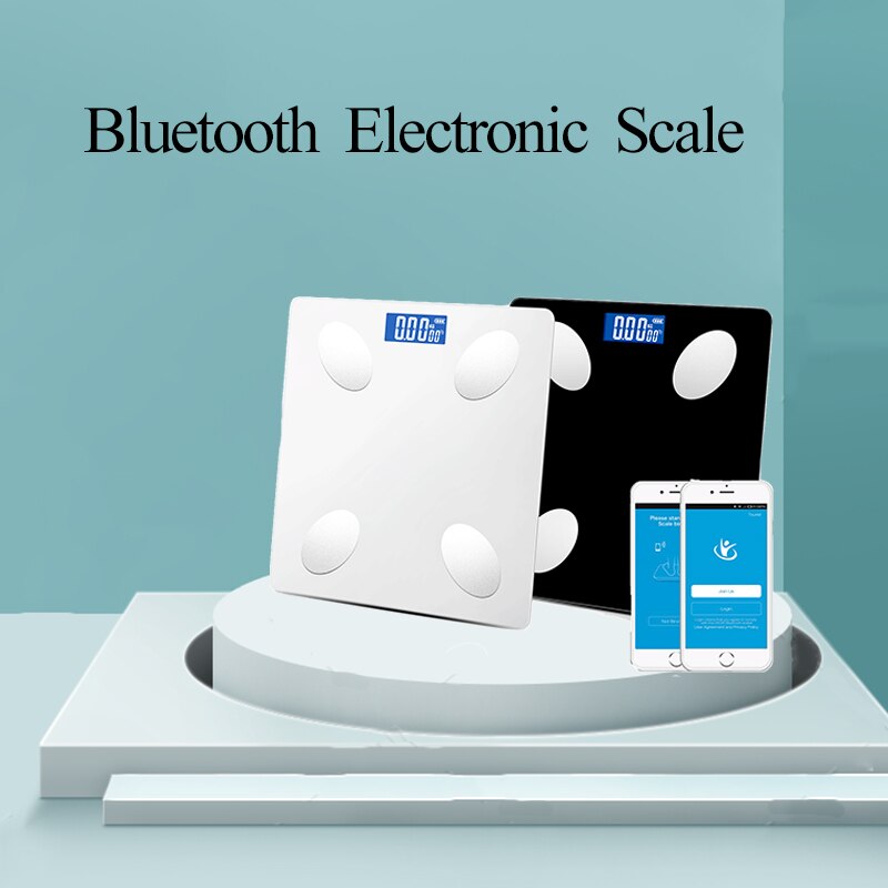 Bathroom Scale Smart Electronic Scale Digital Body Scale Bluetooth Weight Scale Precision Scale Balance Body Composition Analyze