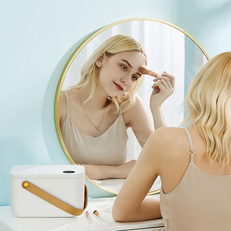 Draagbare Uvc Desinfectie Draagtas Led Sterilisatoren Doos Huishoudelijke Desinfecteren Cleaner Box Voor Ondergoed Speelgoed