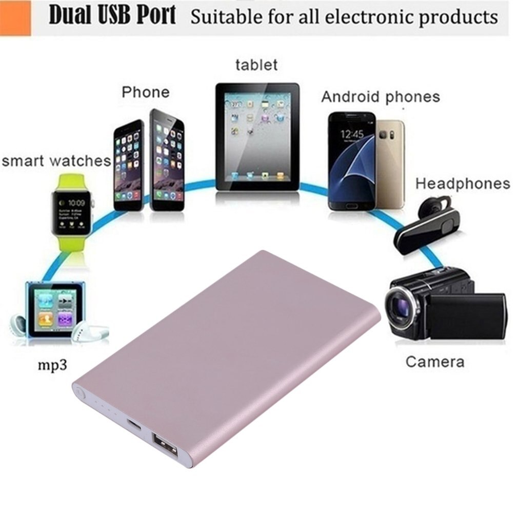 Chargeur mince superbe d'alimentation de batterie de téléphone Portable de la batterie portative externe 10400MAH de taille portative pour des téléphones intelligents