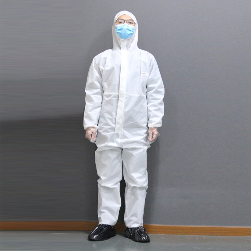 Vêtements de Protection jetables Anti-poussière Isolation vêtements uniformes vêtements Non poreux Protection robe vêtements de travail