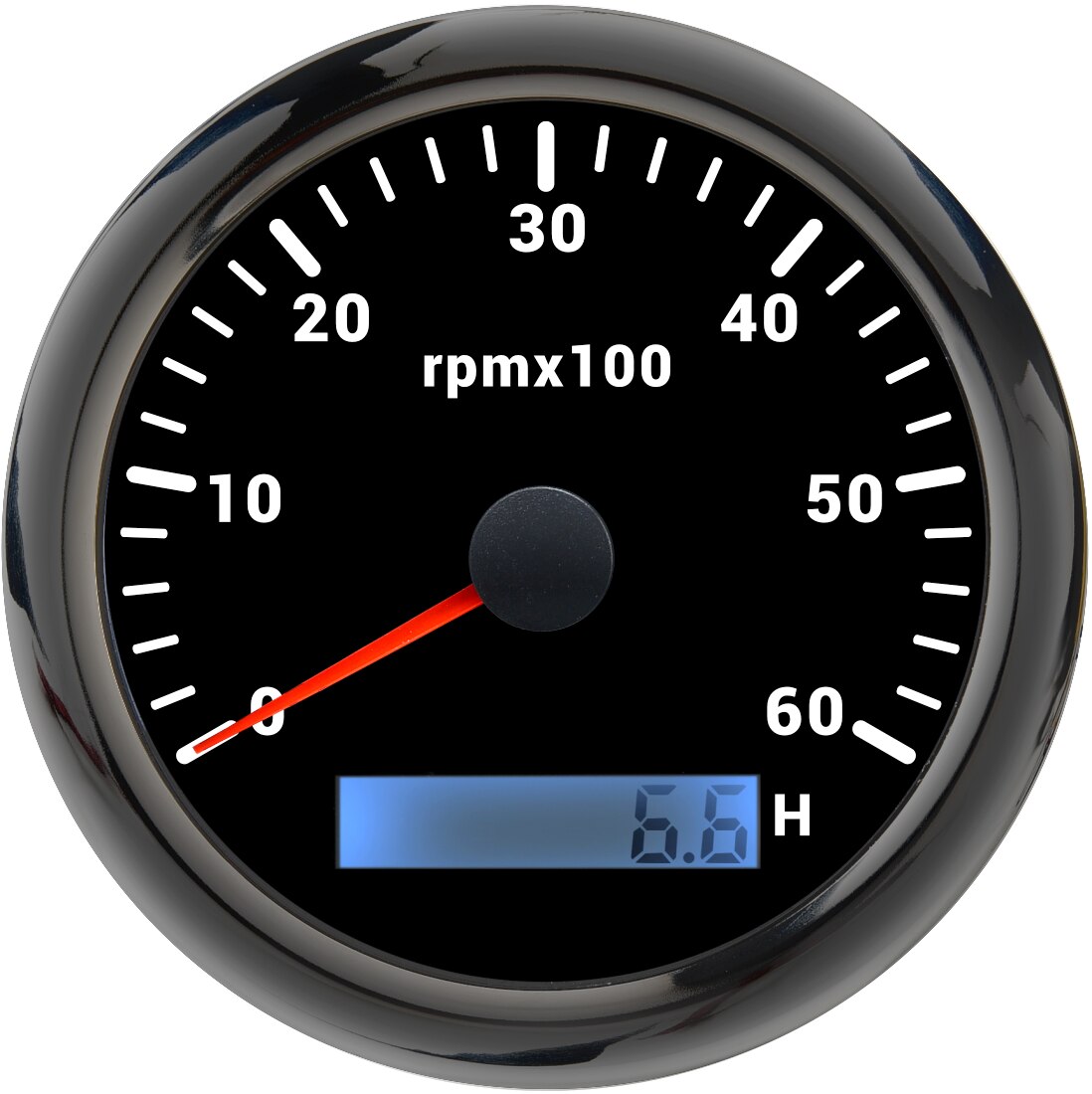 7 kolorów podświetlenie 85mm Marine Tacho metromierz 3000-8000RPM zaburtowy licznik Tacho metromierz z Hourmeter dla samochodów ciężarowych: BN 6000RPM