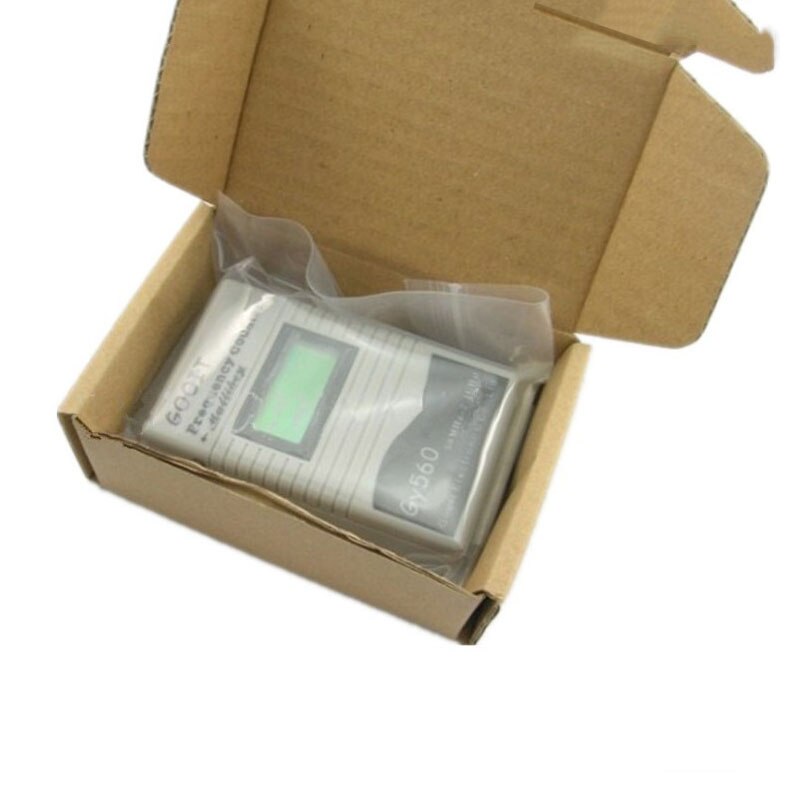 GY560 Contatore di Frequenza mini Maniglia metro per Due modo Radio ricetrasmettitore GSM 50 MHz-2.4 GHz Schermo LCD