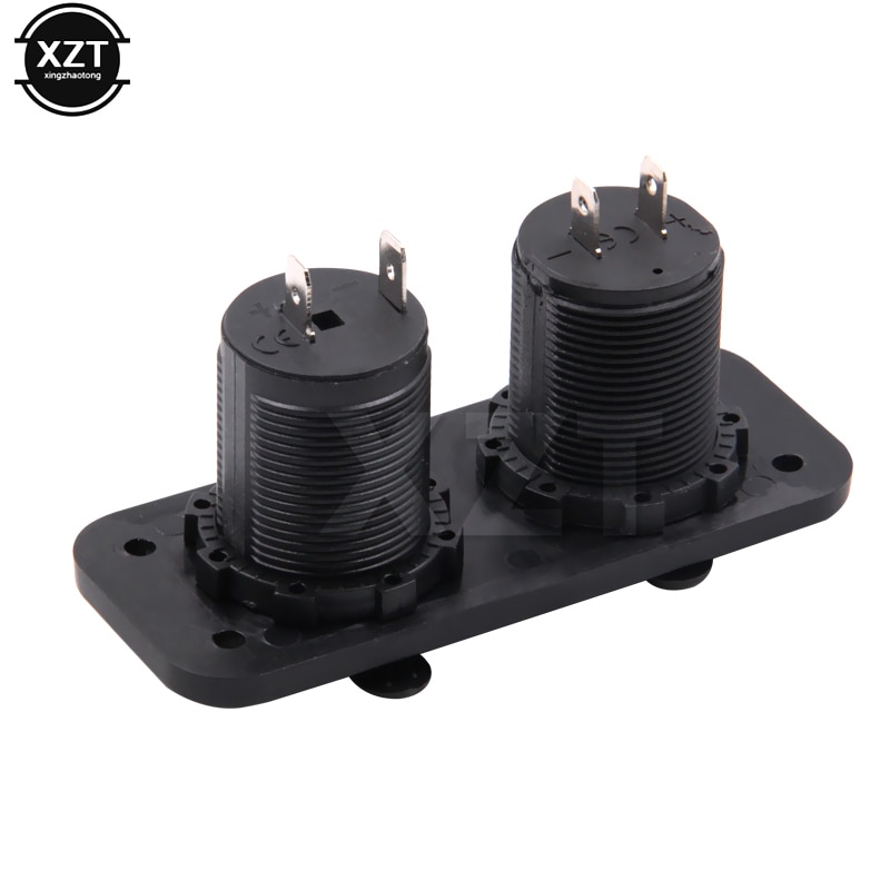 12V Auto Dual USB Cigarette Lighter Socket 3.1A/4.2A Car Boat Motocycle Tractor Adapter Charger Digital Voltmeter
