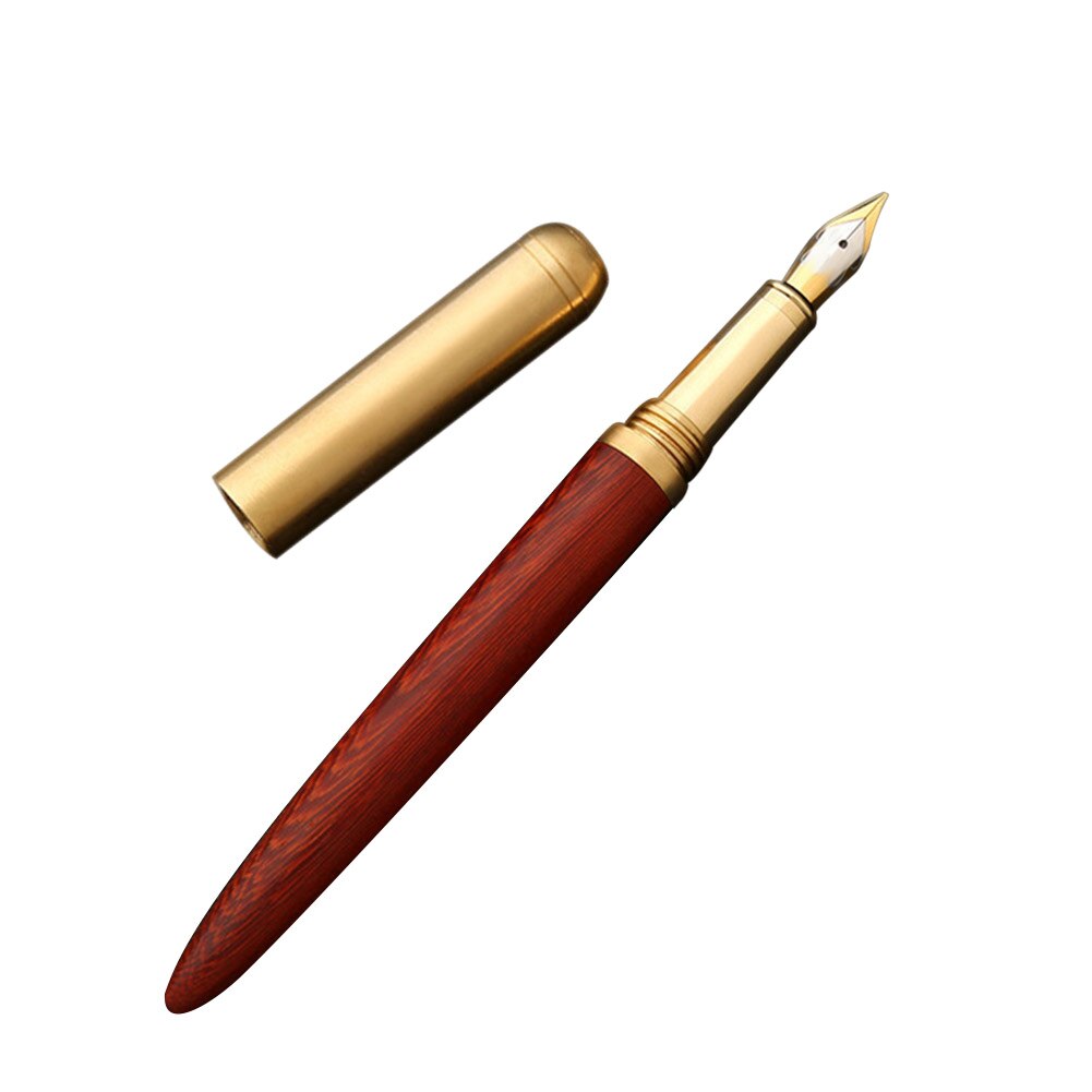 Pluma estilográfica de portátil suave para mujeres hombres estudiantes Escritura de negocios D6: 01