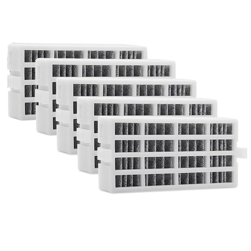 5 pacote frigorífico filtro de ar para whirlpool w10311524 air1, 2319308, w10335147, w10315189 substituição de fluxo fresco