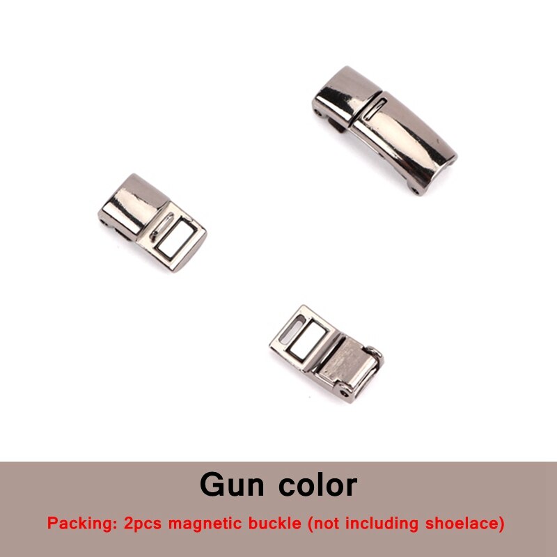 Matte Metallschnürsenkel Magnetschnalle Schnürsenkel Magnetverschluss 28 Farben Schuhe Zubehör AF1 Sneaker Kits Metallschnürsenkel Schnalle