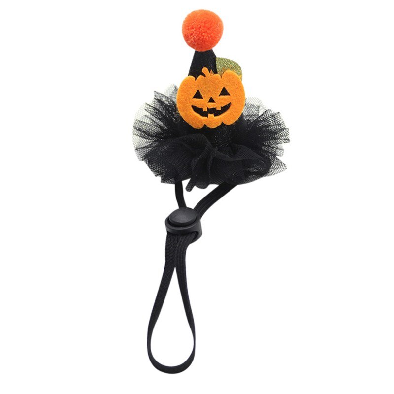 Halloween animal de compagnie chien chat chapeau citrouille assistant casquette pour animaux de compagnie déguisement de fête Halloween décoratif chien casque Cosplay accessoires