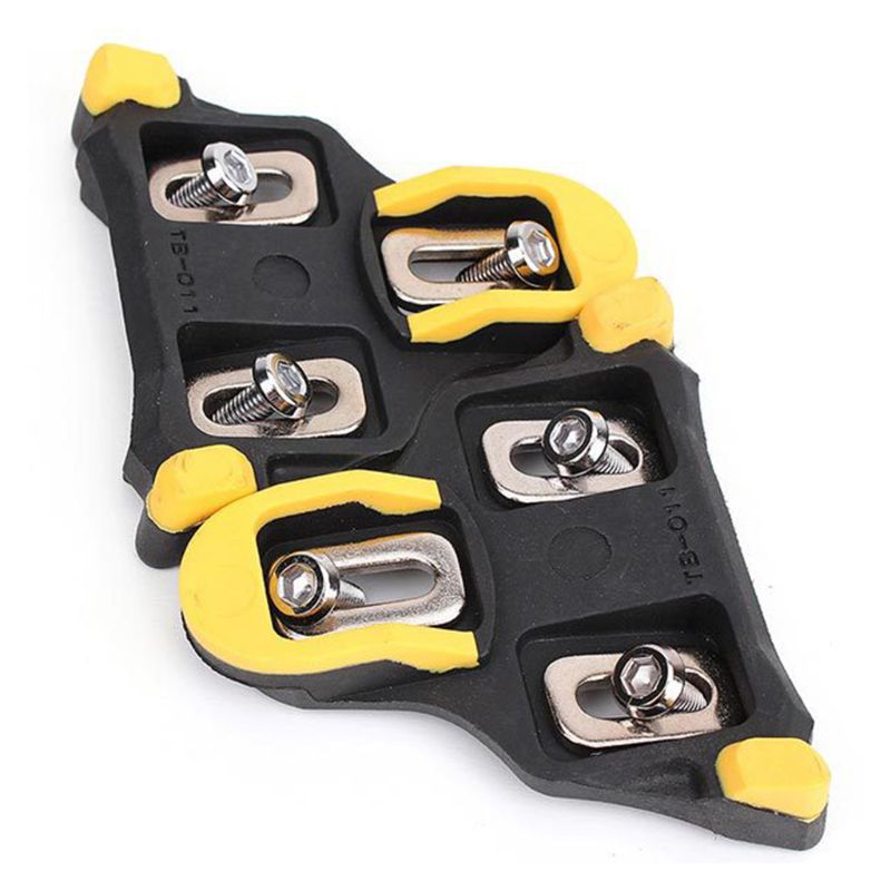 Lot De 4 Cales SPD/SPD SL Pour Chaussures De Vélo - Compatibles Avec Pédales De Route, VTT, Spinning