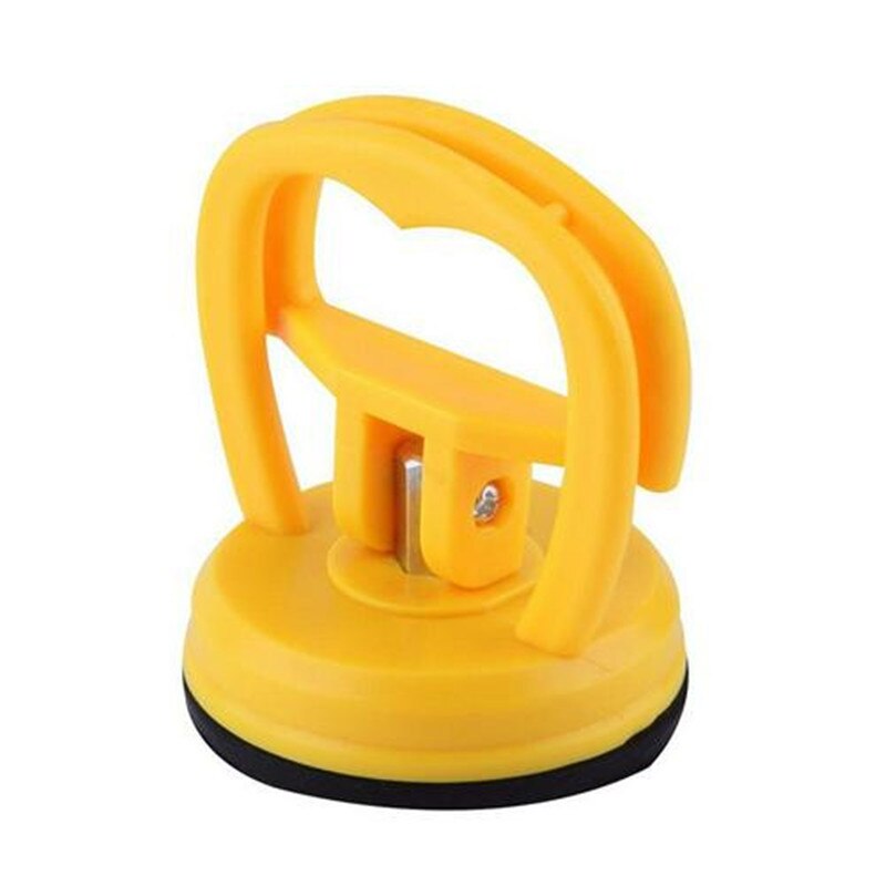 15kg Automotive Car Waxing Mini Car Dent Remover Puller Auto Body Dent Removal Tools Strong Suction Cup Car Repair Kit: orange