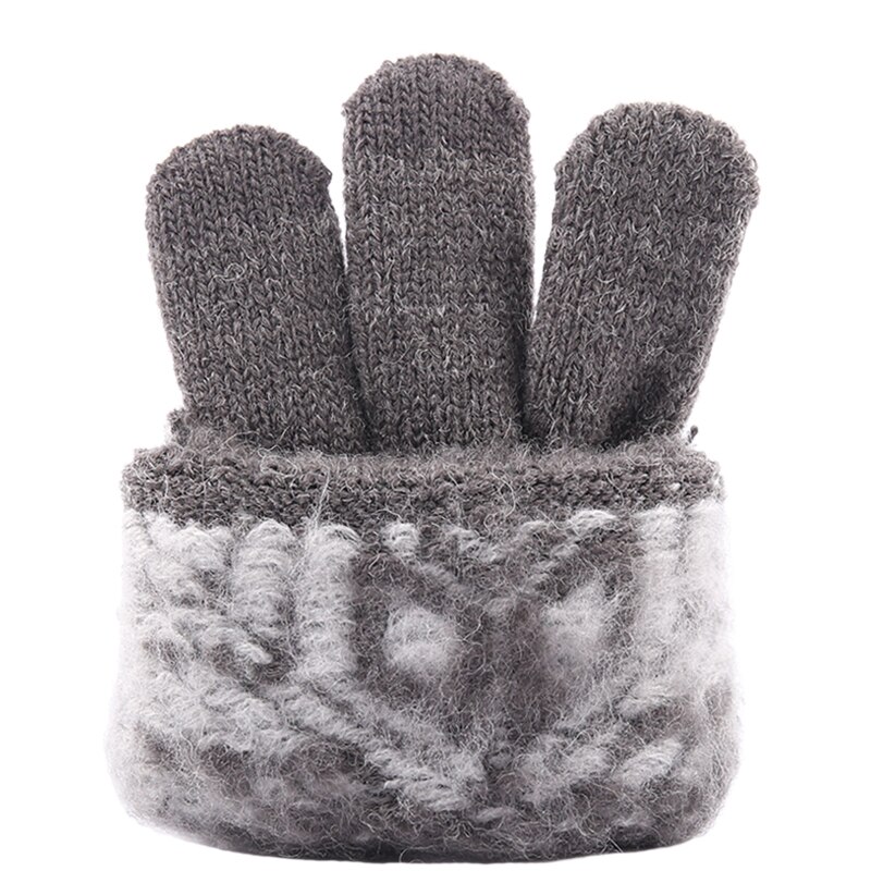 Iwarm Touch Screen Gloves Women's and Men's Knitted Gloves Autumn Winter Warm Thick Gloves