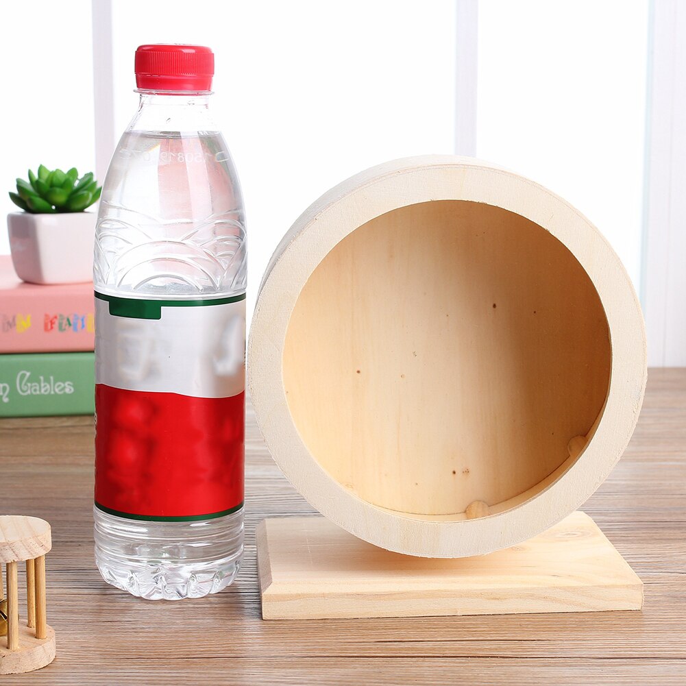 Roue à disque en bois pour Hamster, , exercice silencieux, roue à Hamster, Cage à cochon d'inde, jouets pour animaux de compagnie, fournitures pour animaux de compagnie