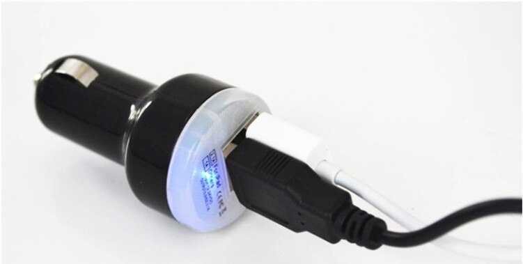 Neue 2-Hafen Mini Universal- Dual USB Auto Ladegerät Adapter Kugel 5V 2,1 A + 1A Für iPhone Clever Telefon