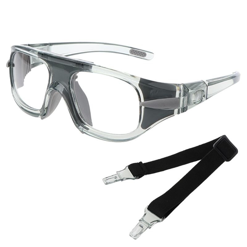 Gafas deportivas protectoras para baloncesto y fútbol, lentes ópticos de seguridad con marco extraíble para miopía, R9CE