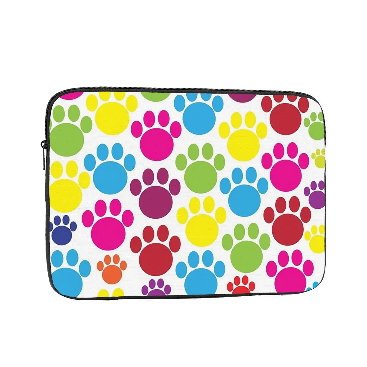 Cat Paw Lover Notebook Laptop Bag Case Pouch 10 12 13 15 17 Inch Notebook Sleeve Cover Bag Tablet Shockproof Case Bag: 12" / wine red
