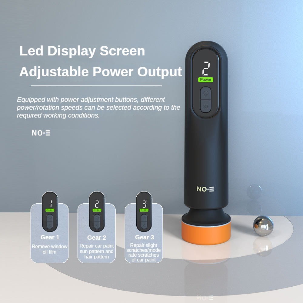 Auto Waxen Polijsten Schuurmachine Automotive Verf Kras Repareren Machine Voorruit Glas Olie Film Verwijderen Machine