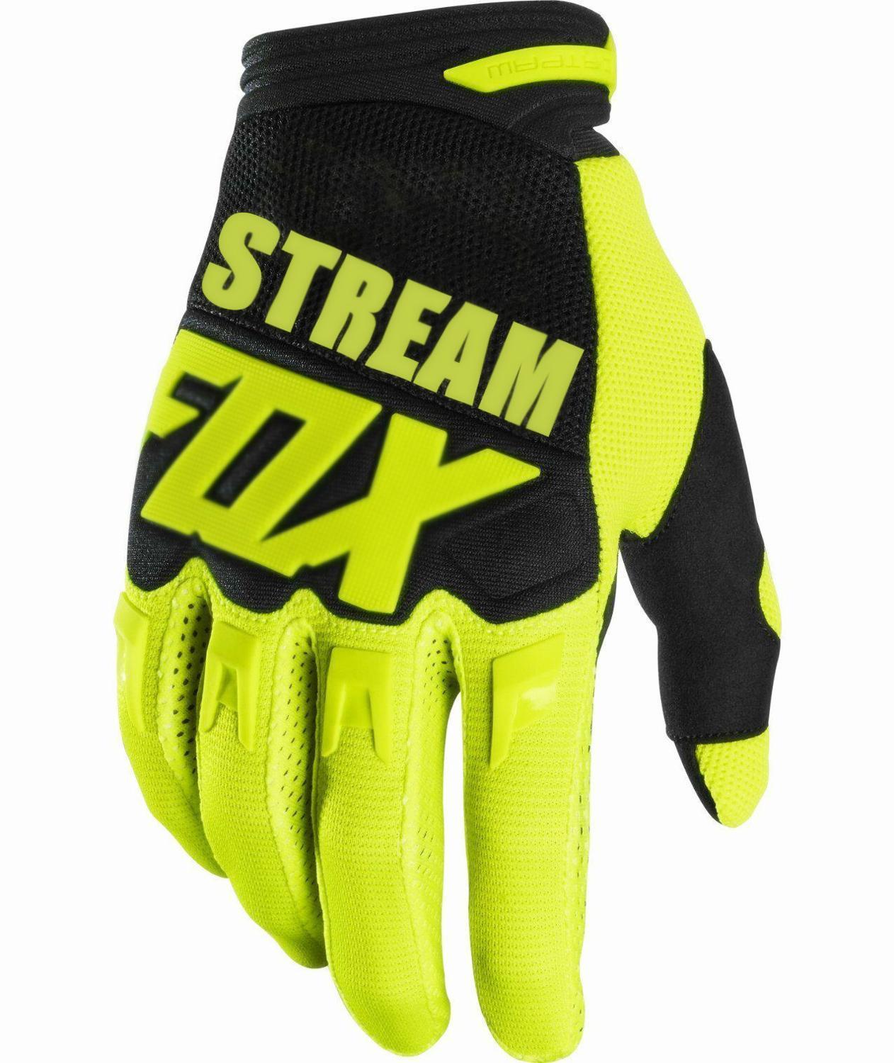 Motorcycle Gloves Top Mx Fox Gloves Bike Gloves Motorcyle Cycling MX fox Gloves Breathable non-slip Cycling Protect Bike Gloves: Green / XL
