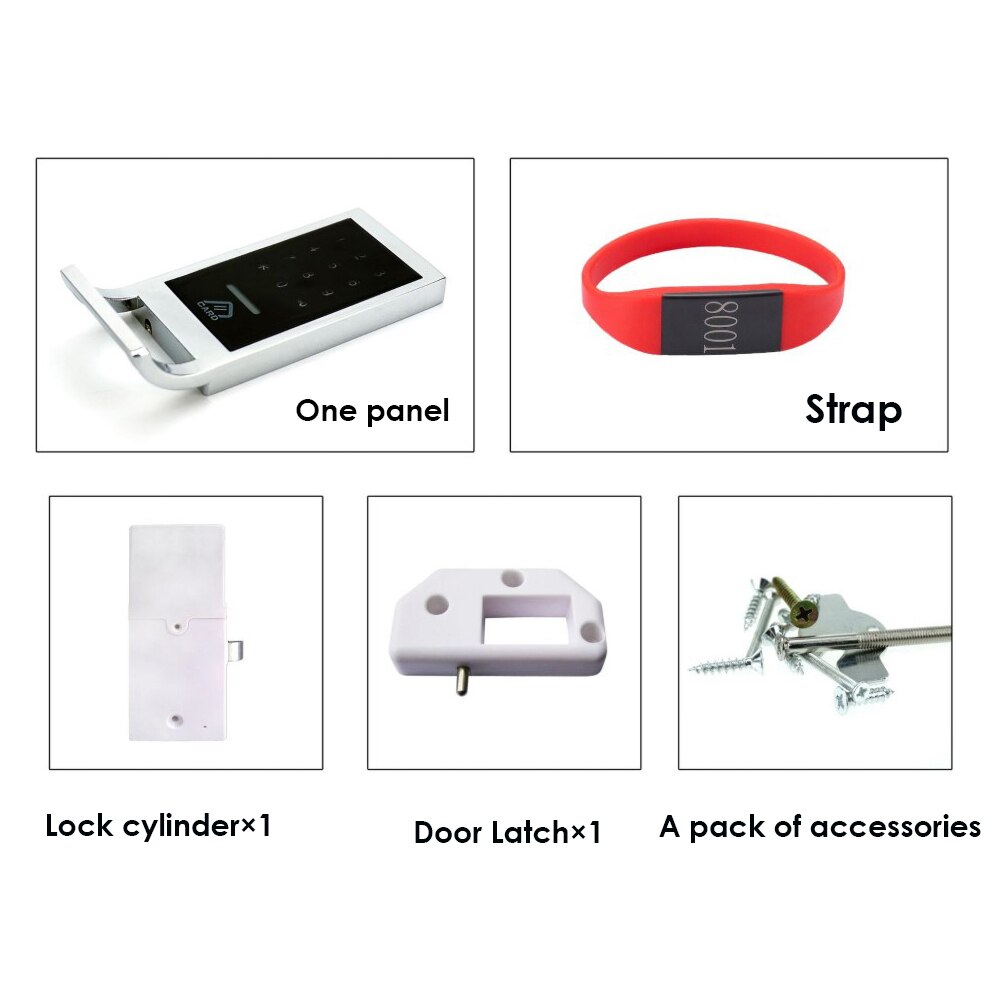 Smart Electric Digital Security Sensitive Touch Home Password Lock Mini Keypad Cabinet Drawer