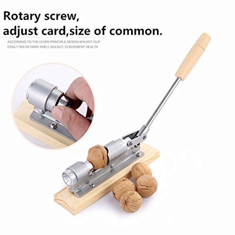 WALFOS-desgranador mecánico de , Cascanueces de nueces, herramienta de cocina, abridor rápido, frutas y verduras