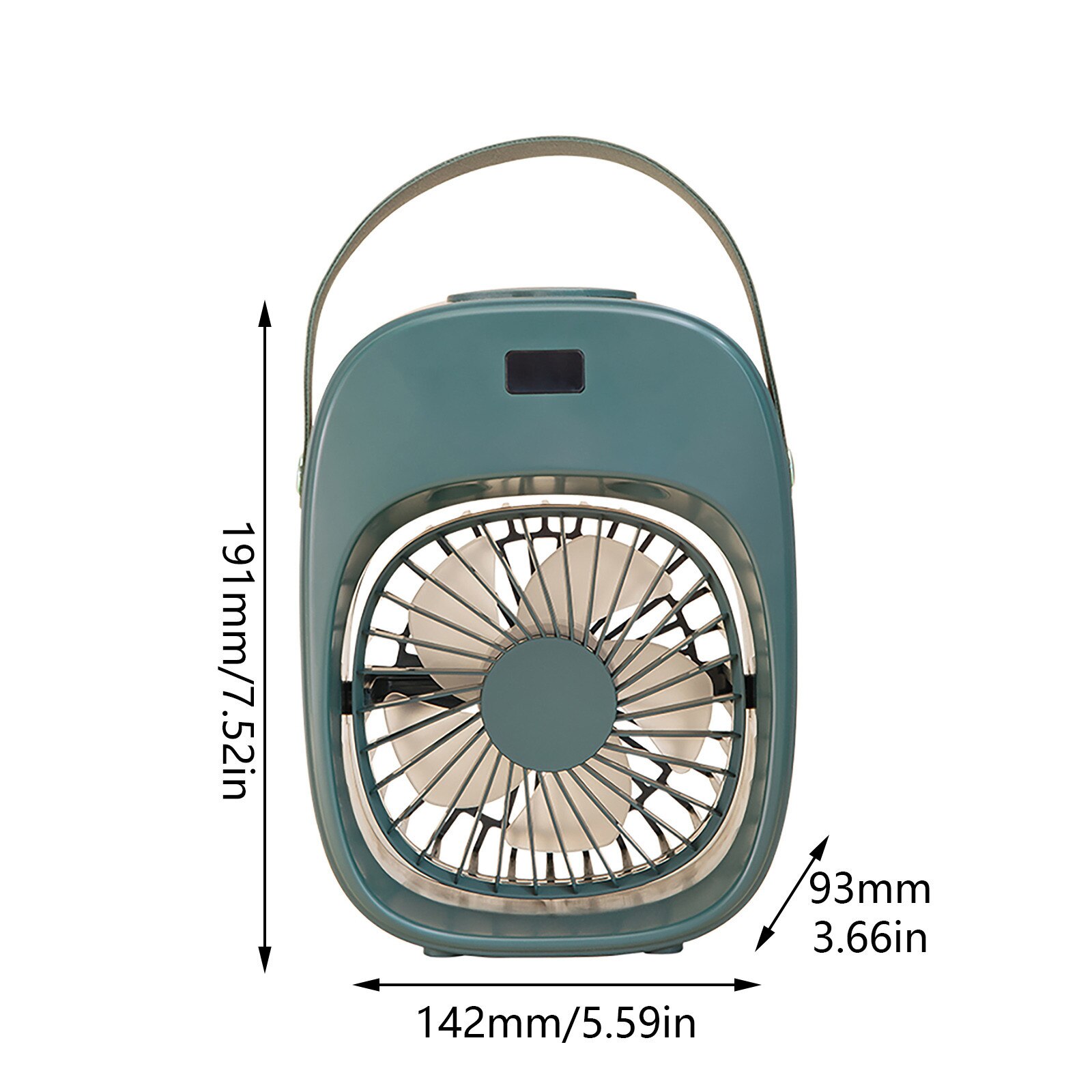 Smart Home Usb Low Noise Kantoor Fan Rustige Slaap Mini Bevochtiging Fan Draagbare Usb Desktop Luchtkoeler Huishouden Water cool
