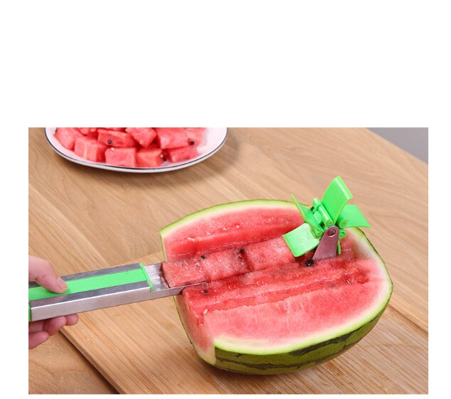 Obst Splitter Obst schneiden Messer Gerät küche kunststoff obst gemüse DIY Peeling obst Küche werkzeug