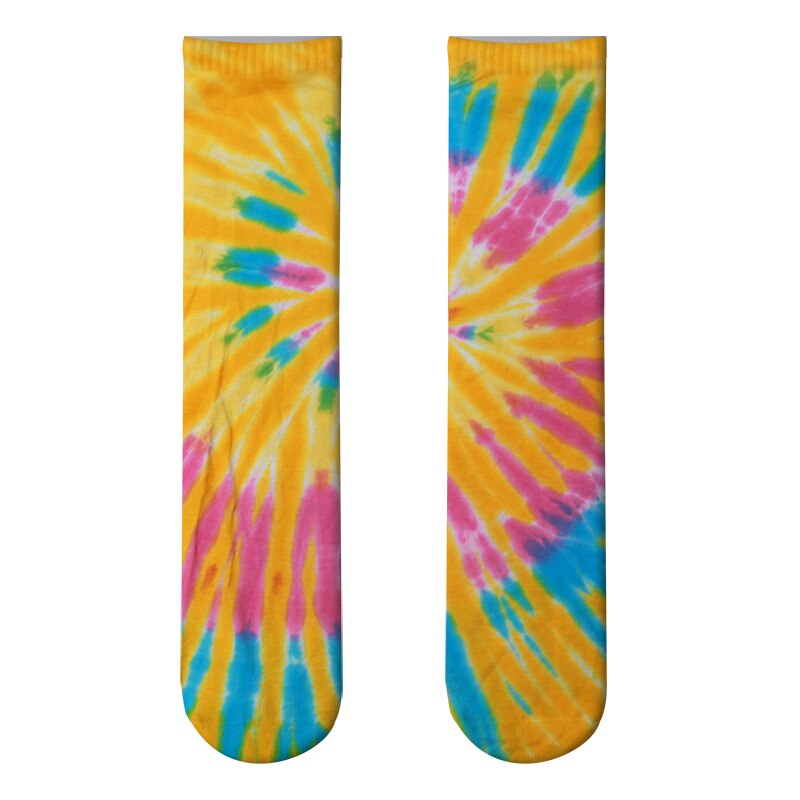 Kleurrijke katoenen sokken lange buis vrolijke herensokken nieuwigheid skateboard crew casual gekke sokken feestsokken: Stijl 3