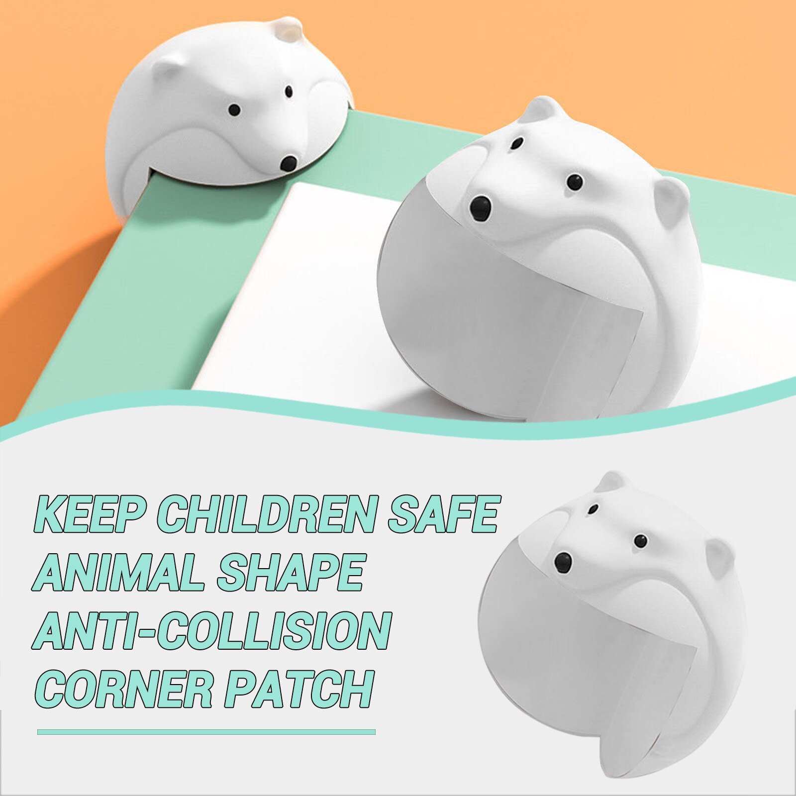 Animal en forme de mignon Table bureau coin protecteur coussin bébé enfants sécurité Anticollision coin gardes sur meubles sécurité enfant #40