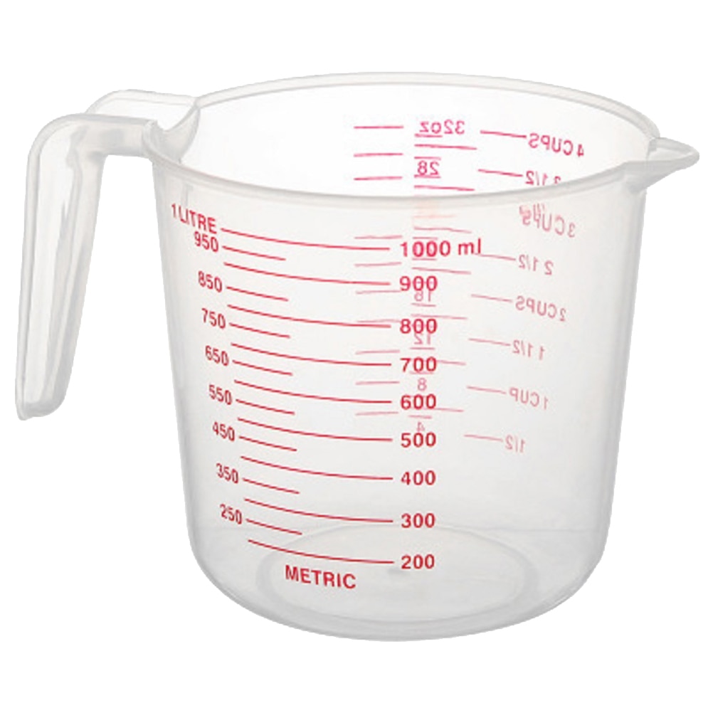 Taza medidora de cocina, recipiente de líquidos portátil, tazas para medir líquidos, vaso volumétrico para cocina, laboratorio, escuela 1 unidad