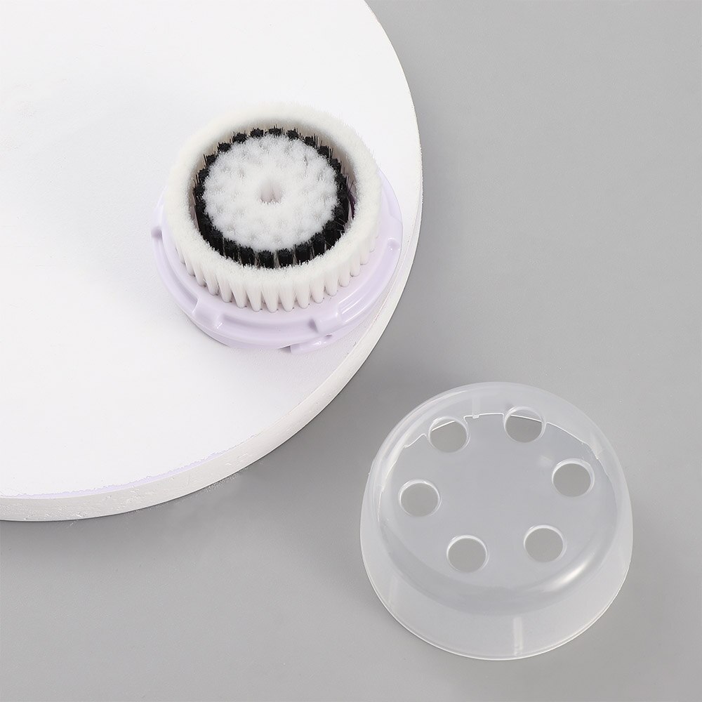 Limpador facial compatível da substituição cabeça da escova para os limpadores faciais máquina de limpeza da escova de lavagem facial
