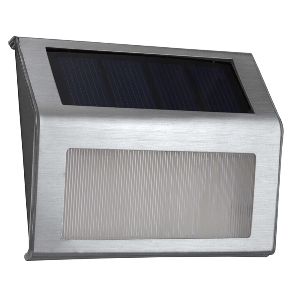 Led solar light Rvs Outdoor Verlichting Tuin Decoratie Wandlamp Licht Sensor luminaria Emergency Warm wit licht