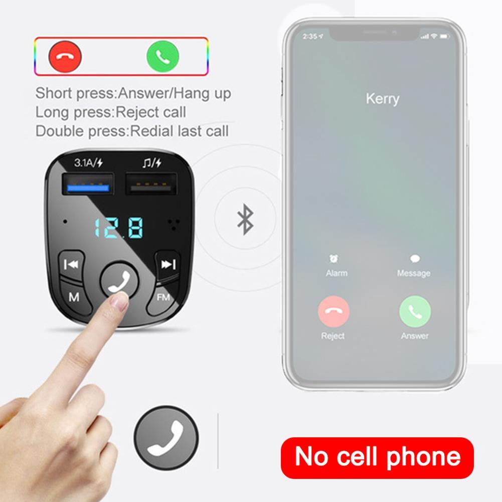 Car Hands-free Bluetooth 5.0 FM Transmitter For GREAT WALL HOVER HAVAL H5 H3