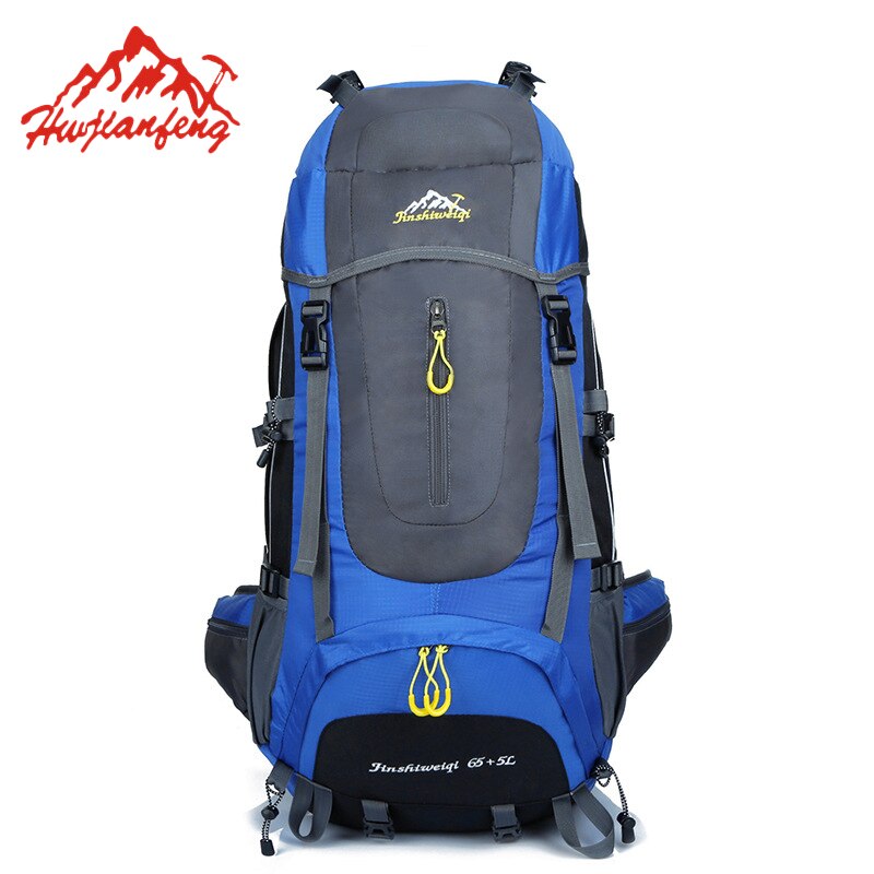 Professionele 70L Grote Bergbeklimmen Rugzak Waterdichte Nylon Outdoor Reistassen Camping Wandelen Klimmen Bagpack HAB022