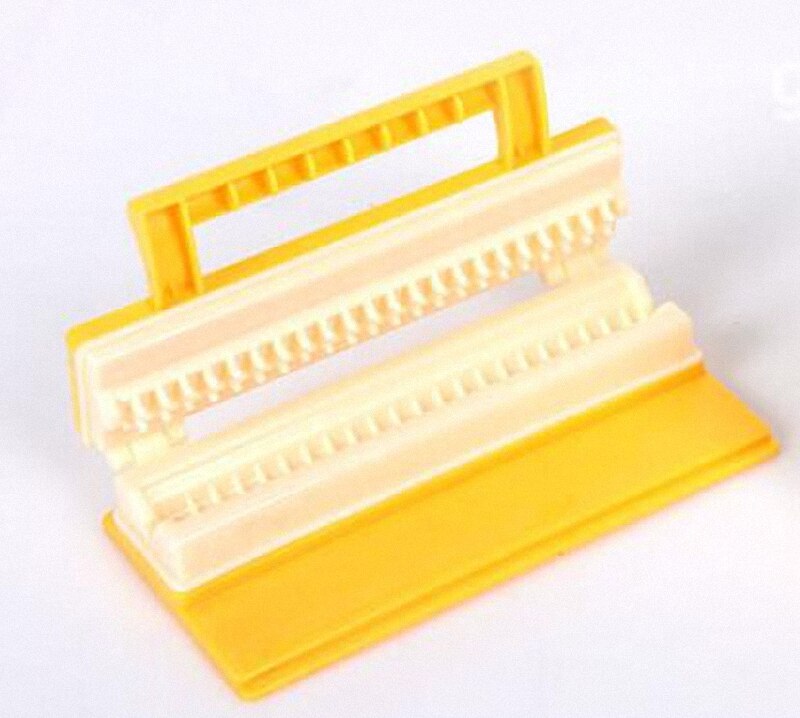 Multifunctional Barbecue Manual Stringer Tool Household Lamb Skewers Skewer Threading Machine Automatic Meat Skewers: Orange single row