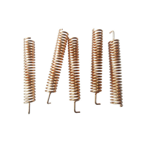 Antena helicoidal de alto rendimiento, accesorio con resorte de cobre dorado, 32mm, 100 MHz, 50ohm, 2.15dbi, 433 unids/lote SW433-TH32