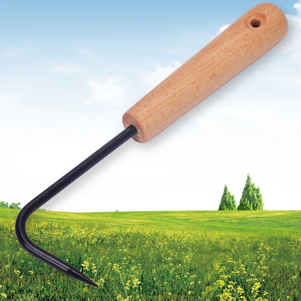 With Handle Plant Cultivator Mini Weeder Farm Outdoor Garden Hand Tool Agriculture Loosen Soil Green House Single Claw Home