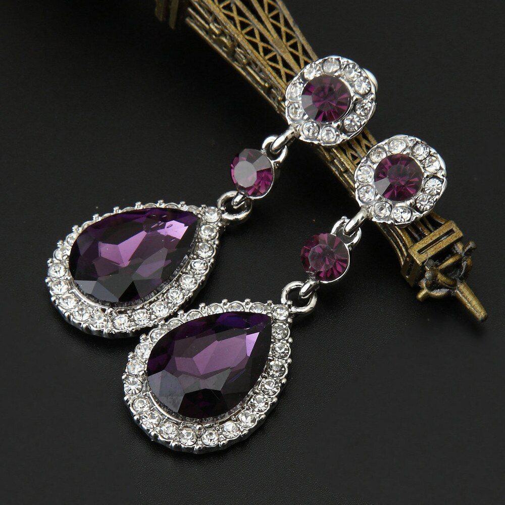 Wedding Jewelry Rhinestone Style Earrings For Women earrings round bohemian brincos Dangle