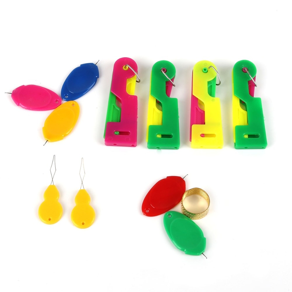 Retail Elderly Use Automatic Skillful Sewing Needle Device Threader Thread Guide Tool