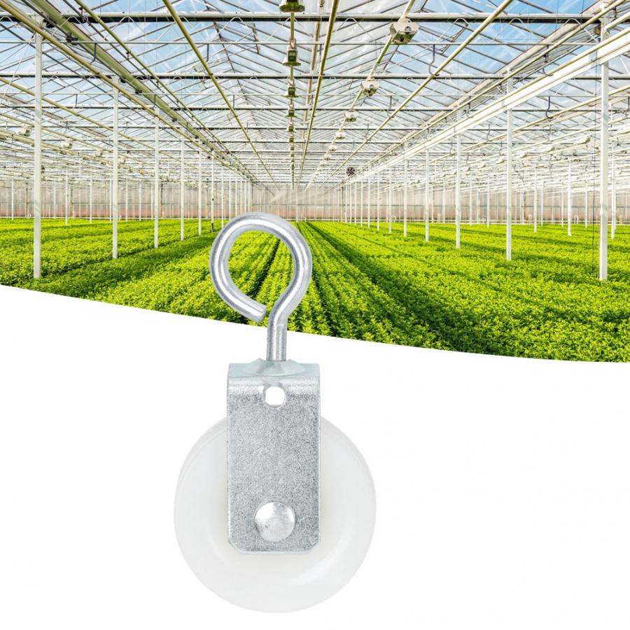 10Pcs Plastic Pulley Greenhouse Pulley Ventilation Outlet Pulley Accessories for Agriculture Farm for Agriculture Livestock Farm