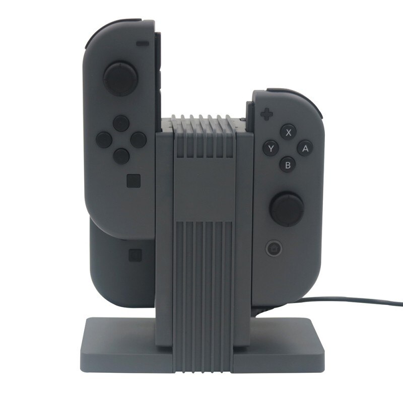 4 In 1 Charging Stand For Nintendo Switch Charger Dock With LED Indication For Left And Right Handles