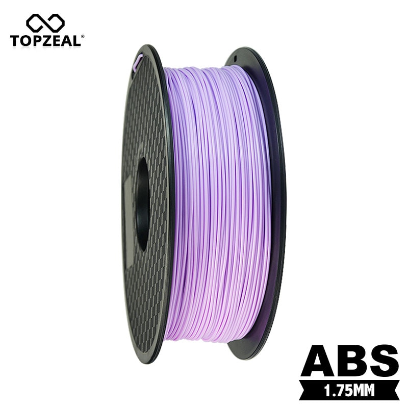 TOPZEAL Taro Paarse Kleur 1.75mm 1 KG/Roll ABS Filament 3D Printer Filament voor 3D Afdrukken