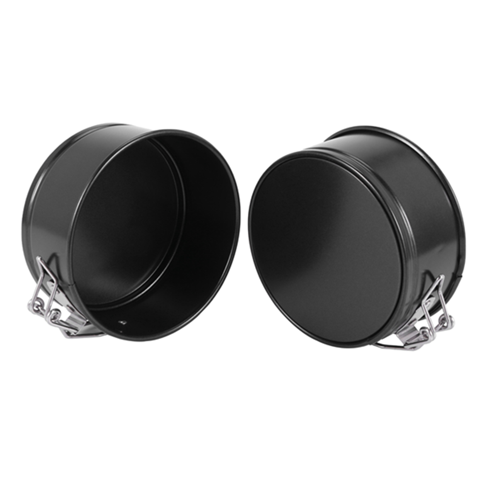 Abun -4- cm mini springformsset  - 8 delar liten nonstick-cheesecakeform för mini cheesecakes, pizzor och quicher