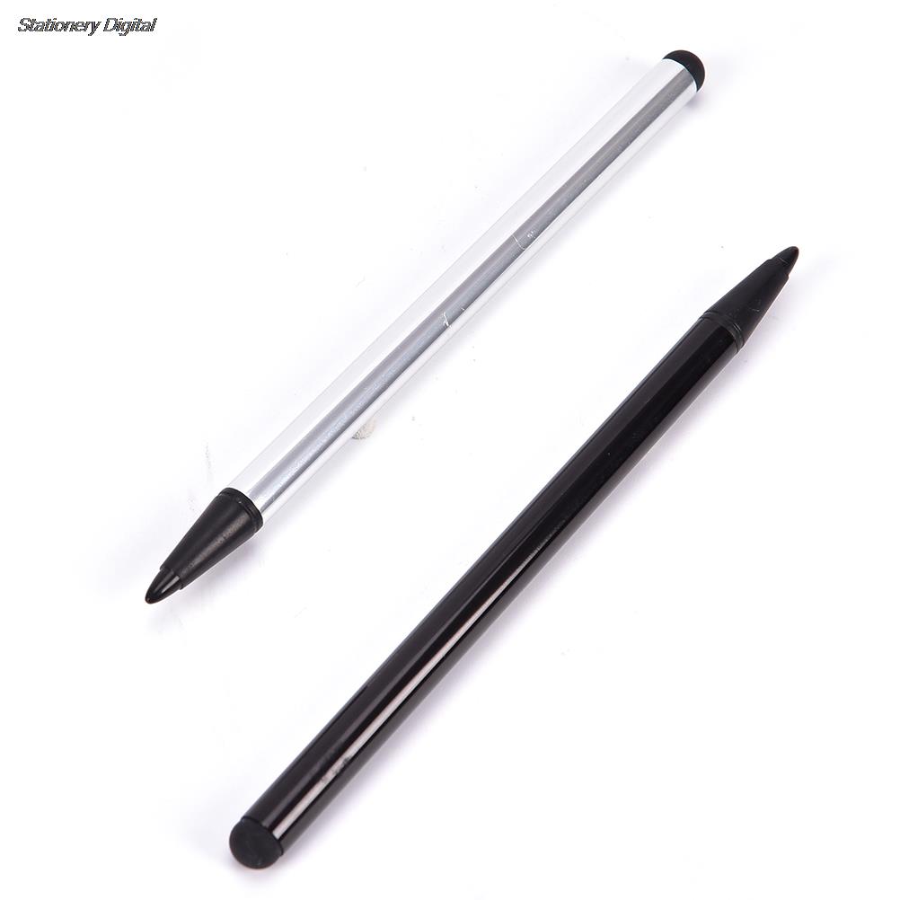 2 in 1 Pen Touch Pencil for Tablet iPad Cell Phone PC Capacitive Pen Screen Stylus Capacitive Resistive