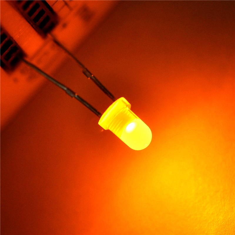 YongYeTai LED light emitting diode 3MM ronde kop geel geel licht geel