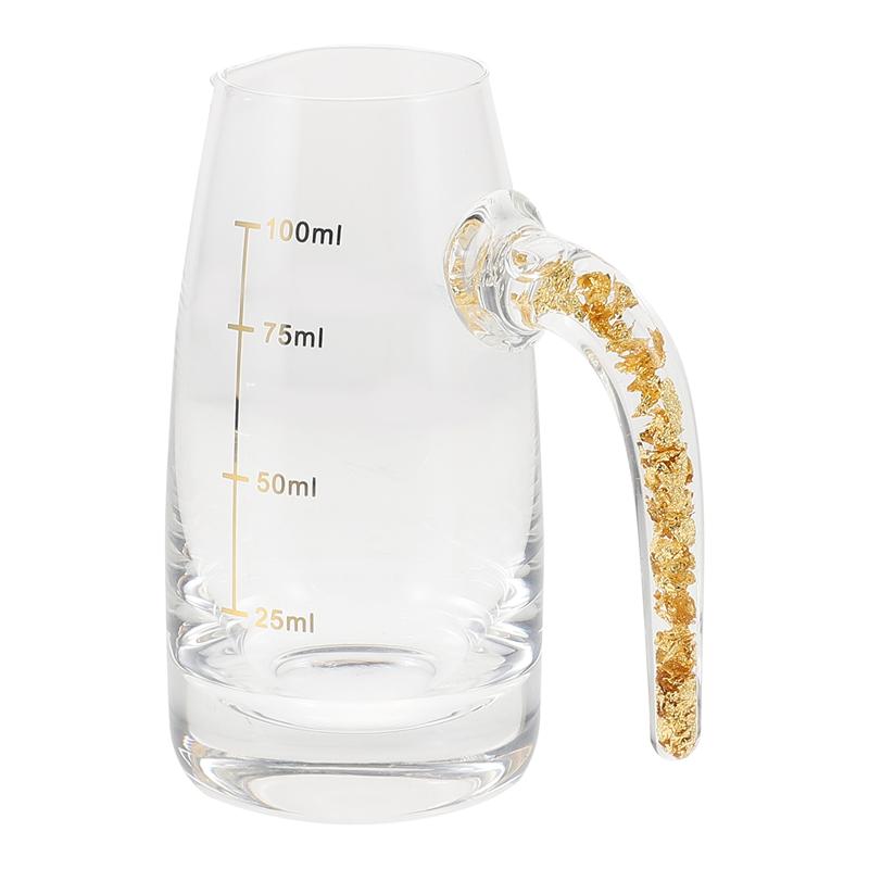 Kristal Glas Goud Folie Wijn Dispenser Hoogwaardige Wijn Dispenser Wijn Drank Separator Liquor Dispenser High-End Wijn set