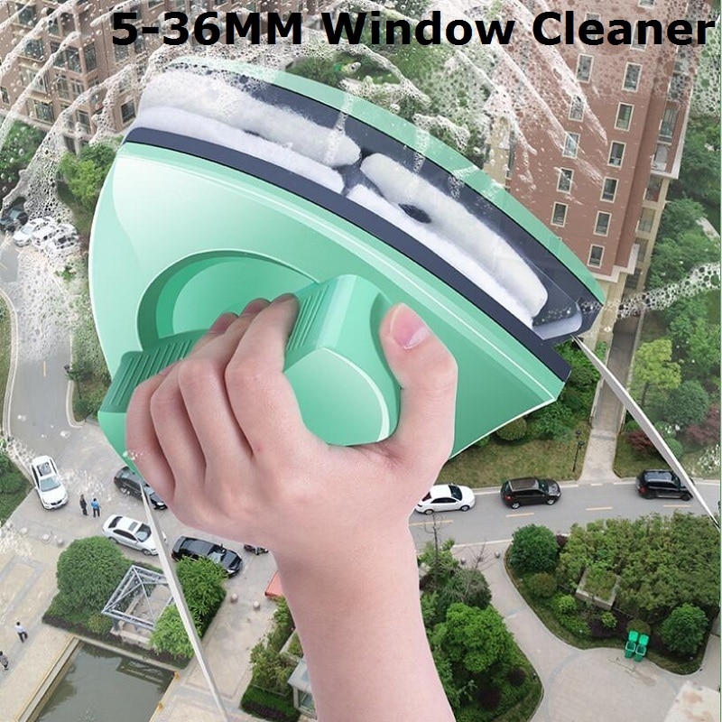 Set For Magnet Window Cleaner Bathroom Clean Double Glazed Glass Windows Brush Cleaning Cleaner Magnetic Handheld Side Windows