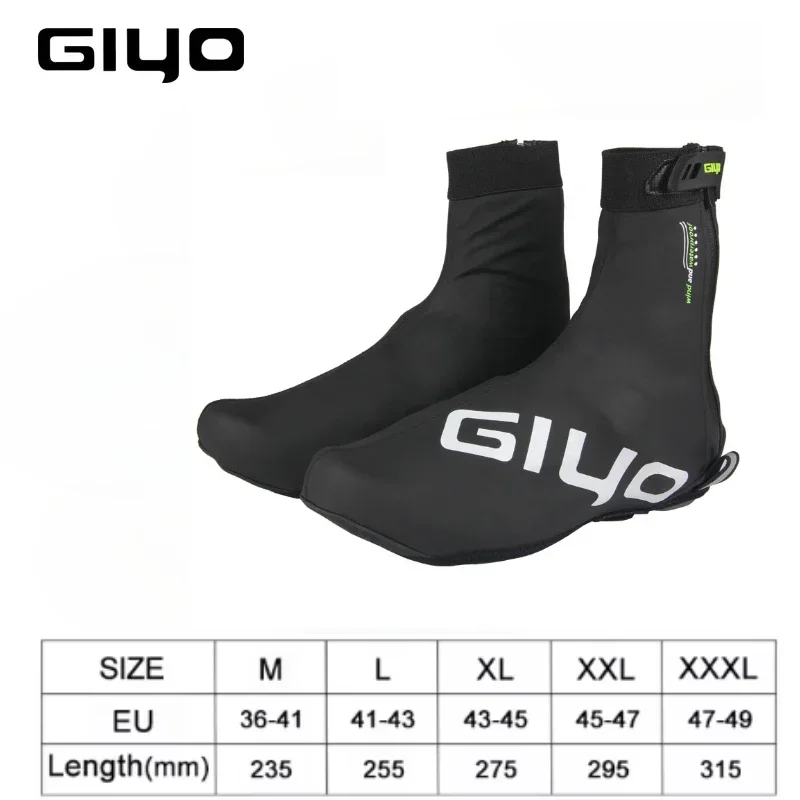 GIYO Wasserdichte Radfahren Überschuhe Frauen Männer Schuhe Abdeckung MTB Rennrad Rennen Überschuhe Wasserdichte Überschuhe sperren Schutz: XS