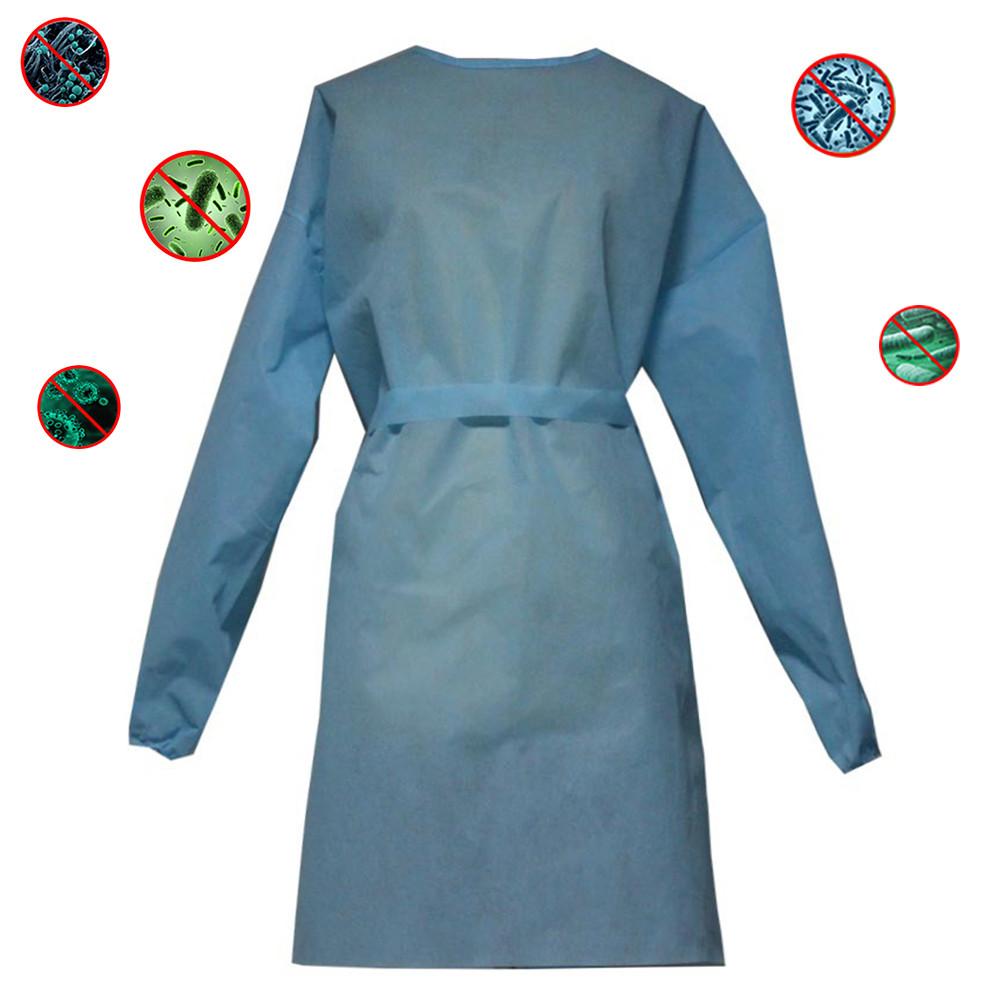 Wegwerp Werkkleding Overall Beschermende Kleding Anti-Vervuiling Voor Spary Schilderen Totale Pak Blauw Veilig Kleding 1 Pcs