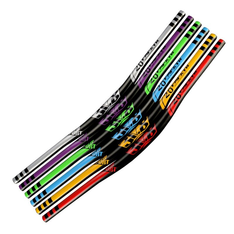 Aluminiumlegering fietsstuur mtb xm dh downhill racefiets stuur stijging stuur 10 graden backsweep 31.8*720/780mm
