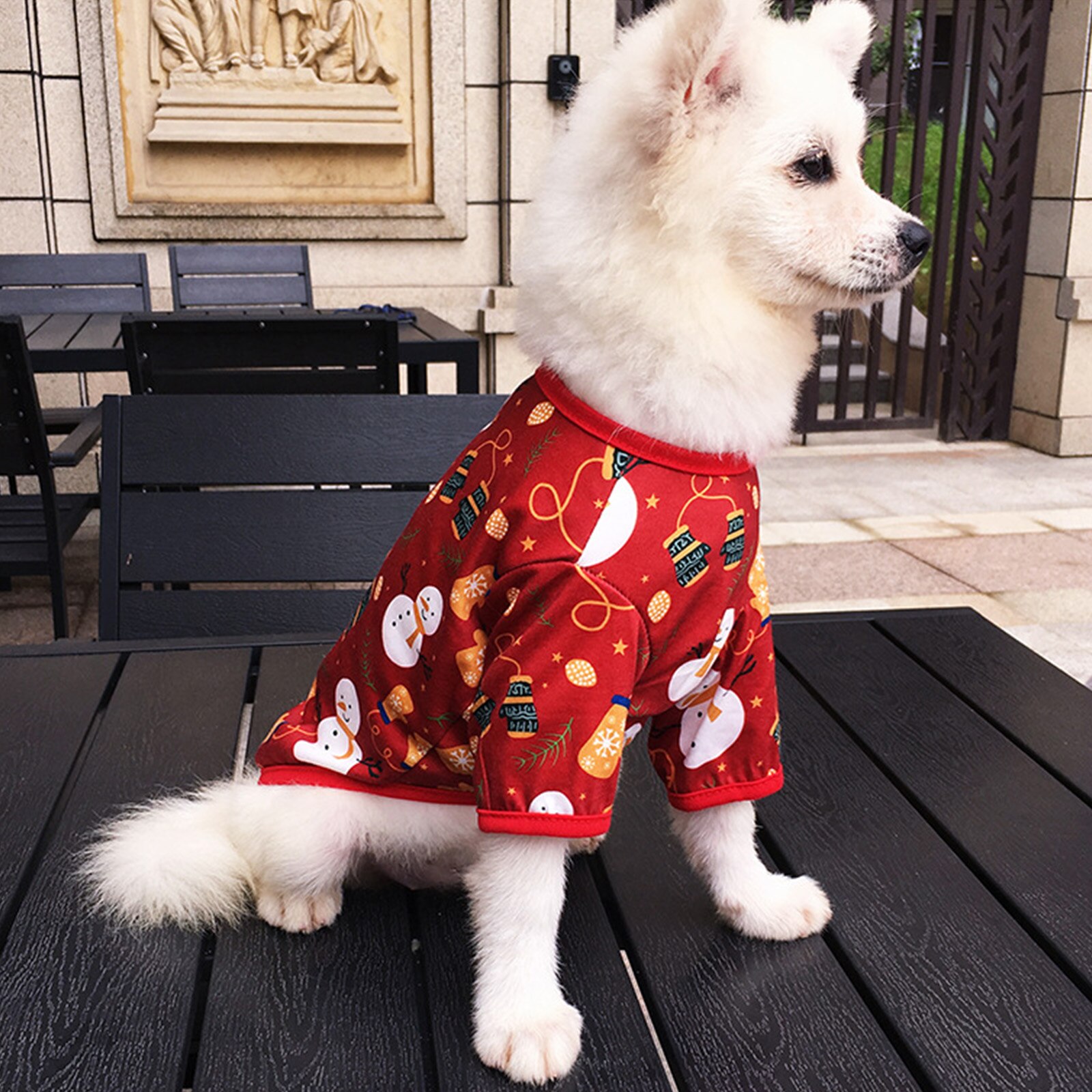 Ropa barata para perros chalecos para cachorros de compañía, ropa navideña para perros, disfraz de gato de dibujos animados, ropa para mascotas pequeñas